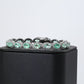 Colombian Emerald Bracelet: 15.0 ct tw Emeralds, 3.50 ct tw Diamonds, 14K White Gold