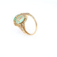 Colombian Emerald Ring: 4.32 ct tw Emeralds, 1.02 ct tw Diamonds, 14K Yellow Gold