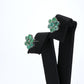 Colombian Emerald Earrings (1 pair): 2.50 ct tw Emeralds, 14K White Gold