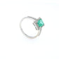 Colombian Emerald Ring: 1.95 ct tw Emeralds, 0.60 ct tw Diamonds, 14K White Gold